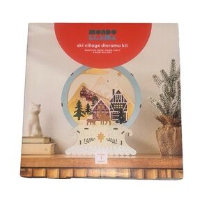 Ski Village Diorama‎ Kit - Multicolor